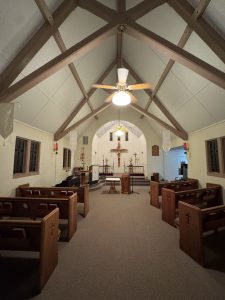 Saron Lutheran's sanctuary